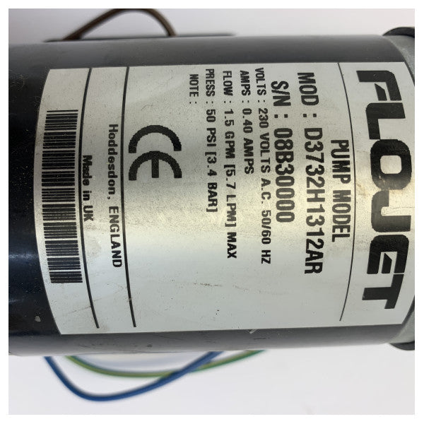 Pompa samossąca Flojet Duplex II 5.3L/m - 50 psi - 230V - D3732H1312AR