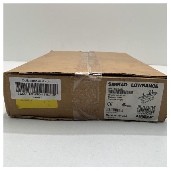 Simrad Tru-Hull Edelstahl HD Structurescan Transducer-000-11459-001