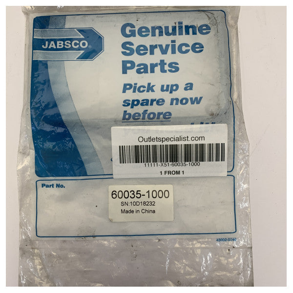 Jabsco 60035-1000 Glühlampenhalter für SL135 Suchscheinwerfer Schwarz