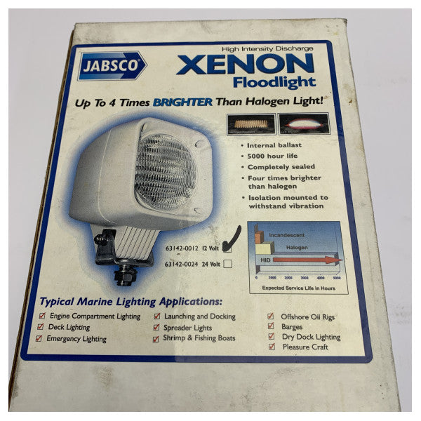 Jabsco Faro Xenon 12V 15 Amp Ναυτικές Προβολείς - 63142-0012