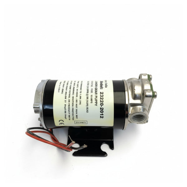 Jabsco Junior Gear Puppy 12V Ηλεκτρική Αντλία Μεταφοράς Καυσίμου - 23220-2012