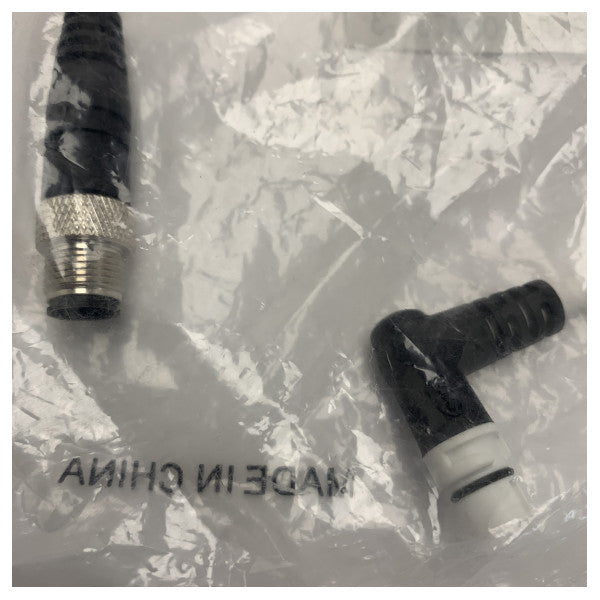 Raymarine Marine Cable with Right Angle and Straight Connectors - RUL-1004730-3