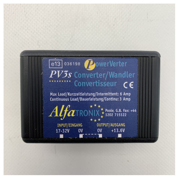 AlfaTronix PV3S DC-DC-muunnin 24 - 12V | 3A