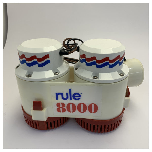 Pompe de cale Rule 8000 GPH 12V - Pompe submersible Marine 174D