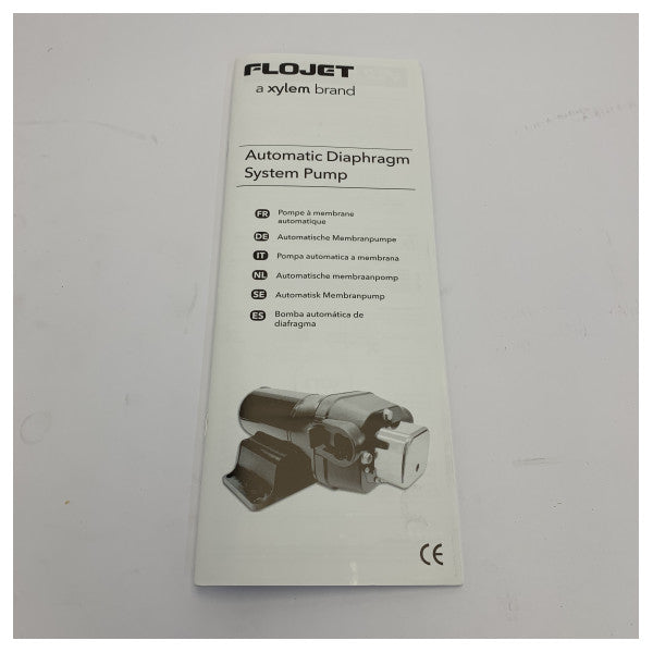 Pompe à eau douce sous pression Flojet V-FLO 24V - 19 L/m 40PSI - R4426343A