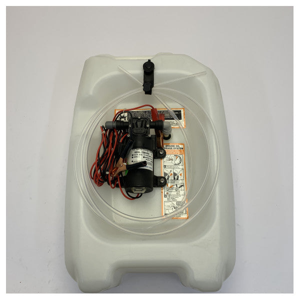 Jabsco 24V olie skiftesystem med pumpe - 17860-0024