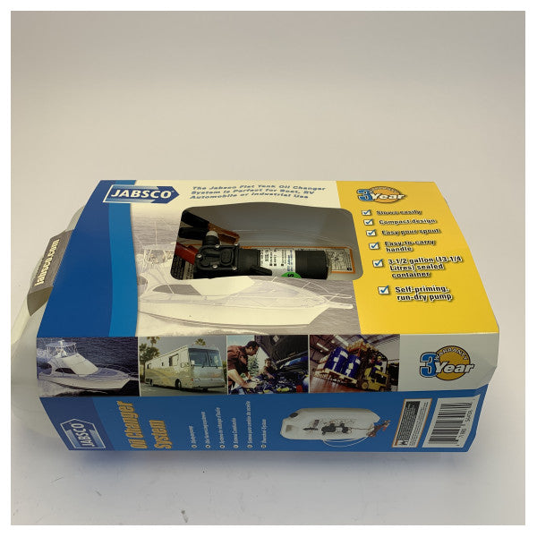 Jabsco 24V olie skiftesystem med pumpe - 17860-0024