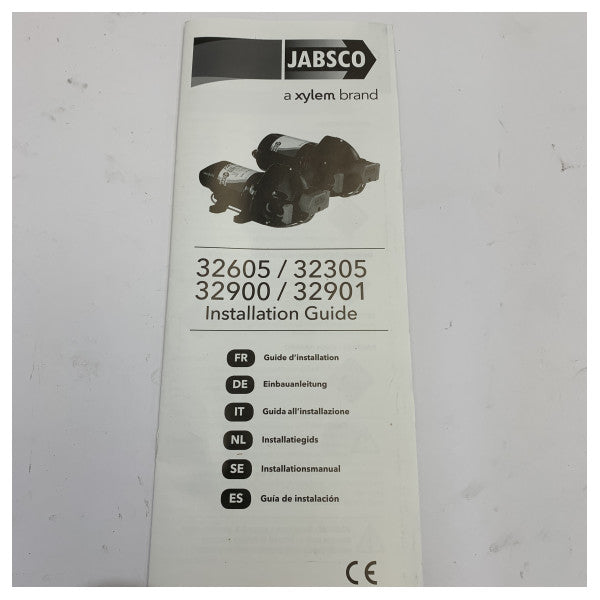Jabsco PAR-Max 3.0 1,4 LPM, 3,5 bar GPM Washdown Pump 12V - 32305-0392