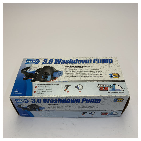 Jabsco PAR-Max 3.0 1,4 LPM, 3,5 bar GPM Washdown Pump 12V - 32305-0392