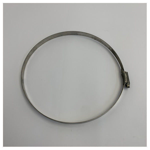 ABA Hortum Kelepçesi Paslanmaz Çelik 304 - 175-205mm - Inox Sonsuz Dişli Kelepçe