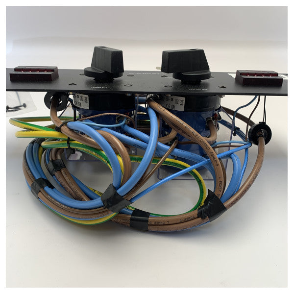 كراوس مولد مزدوج بقوة 100 أمبير | طقم مولد كهرباء شاطئي ومفتاح عاكس