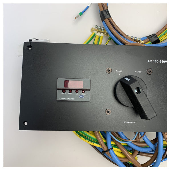 كراوس مولد مزدوج بقوة 100 أمبير | طقم مولد كهرباء شاطئي ومفتاح عاكس