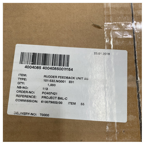 Raytheon Anschutz Рульовий блок зворотного зв'язку AS - 101-532.NG001