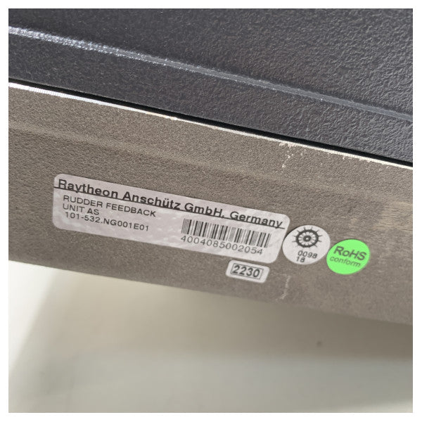 Raytheon Anschutz Rudder Feedback Unit AS - 101-532.ng001