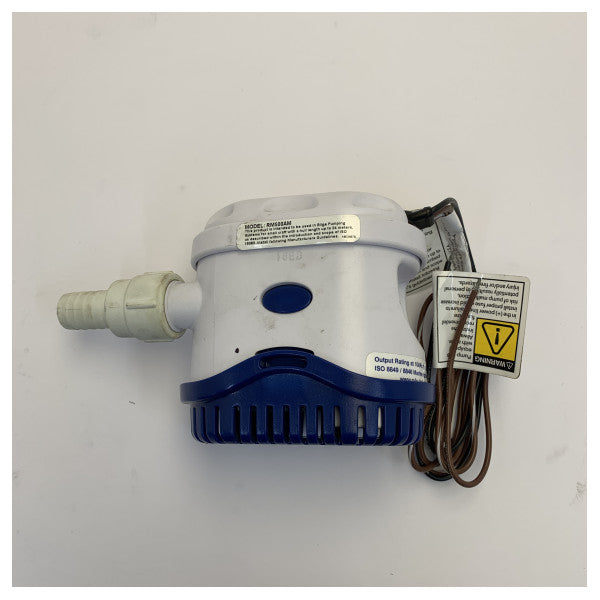 Pompa di sentina automatica Rule Mate 500 RM500AM 12V - 500 GPH