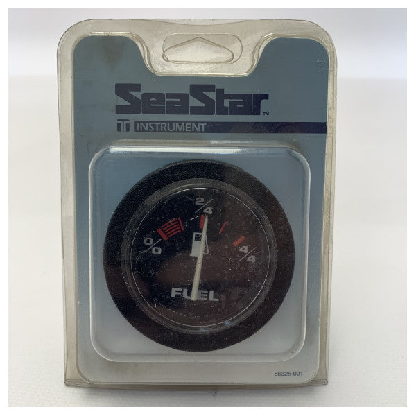 Indicateur de carburant noir SEASTAR Dometic Guage 52 mm 12 / 24V - 10170P