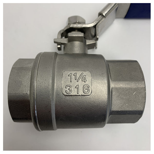 Stainless Steel Ball Valve 1 1/4 Inch