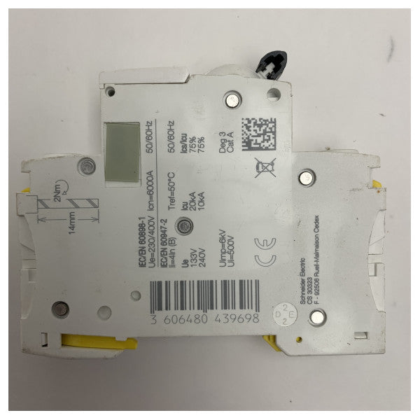Schneider Electric A9F03116 16A 240V Marine-Grade Automatic Circuit Breaker