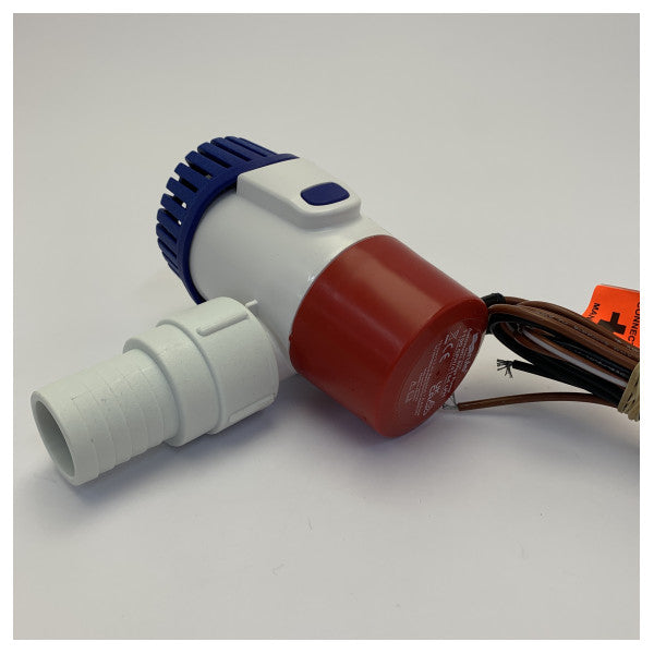 Rule 1100 GPH Automatic Bilge Pump 12V - 27SA-JNNNA Hose Pump