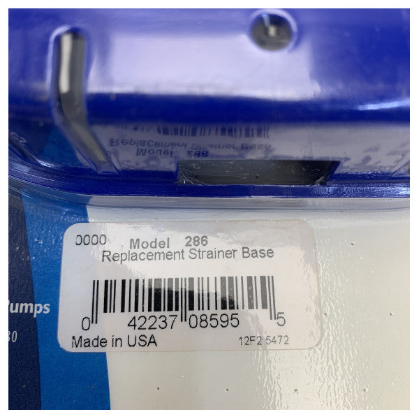 Βάση φίλτρου αντικατάστασης Rule-Mate 1500-2000 - Πέλμα αντλίας σεντίνας 286
