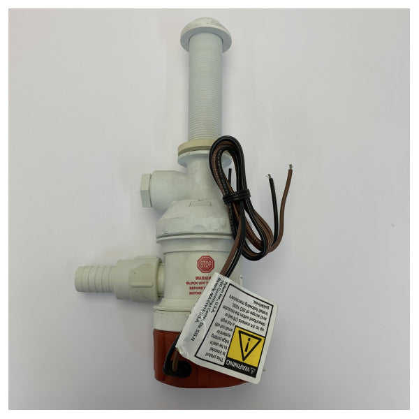 Regel 403STCM Bilgenpumpe 800 GPH - Gerade Durchlauf Skipperpumpe