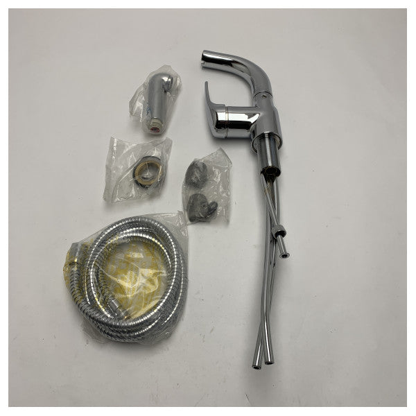 Mikser slavina kromirane završne obrade s produžnom tušem 102568