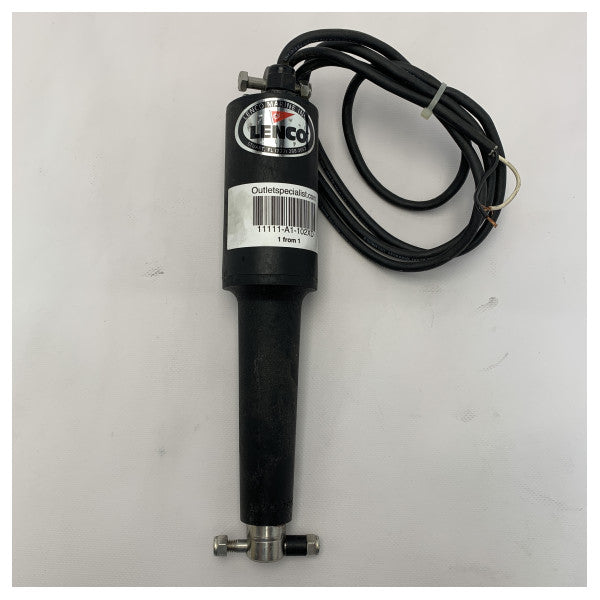 Lenco 102XD aşırı hizmet tipi trim sekmesi aktüatörü siyah 12V