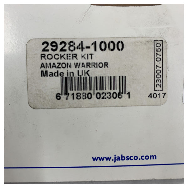 Jabsco 29284-1000 Rocker Kit għal Amazon Warrior