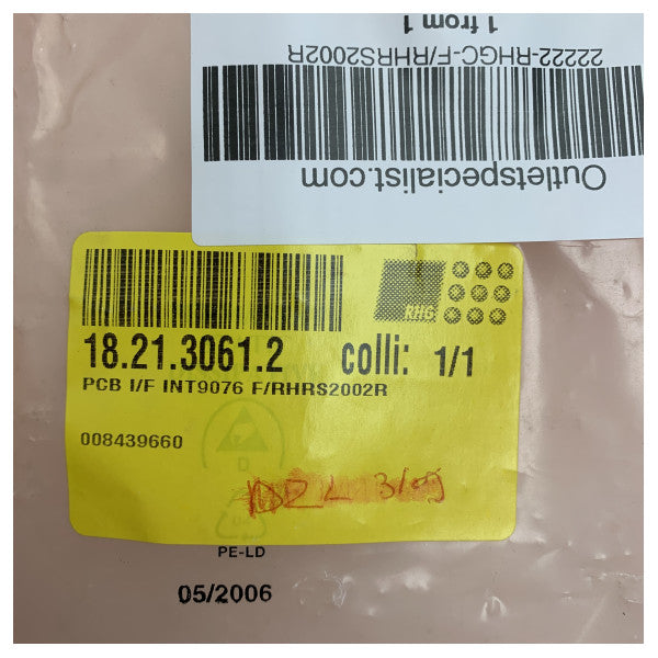 Furuno PCB I/F INT9076 per RHRS2002R - 008439660