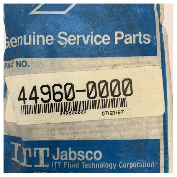 Jabsco 44960-0000 Illuminated 3-Way Switch 12V - Marine Bilge Pump Rocker Switch
