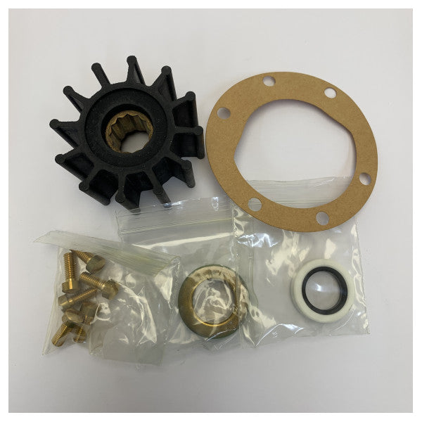 Jabsco SK117-02 Service Kit - Marine Pump Repair Kit with Impeller