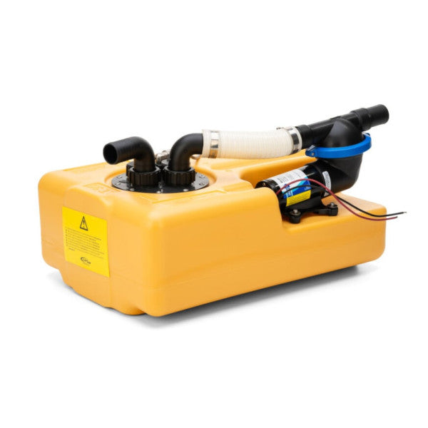 Jabsco система за отпадни води 35L с 12V мачераторна помпа и сензор