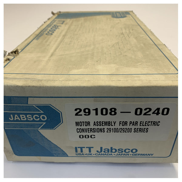 Kit de conversión de motor Jabsco 29108-0240 24V para inodoro manual