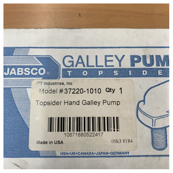 Jabsco 37220-1010 Drinking Water Pump - Marine Plumbing Pump