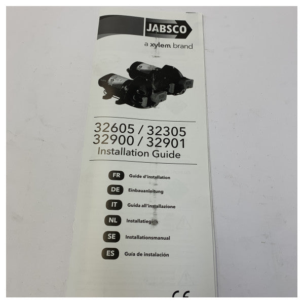 Jabsco 32900-0094 - PAR-Max 4.0 Abwaschset 24V - Marine-Deckwaschpumpenset