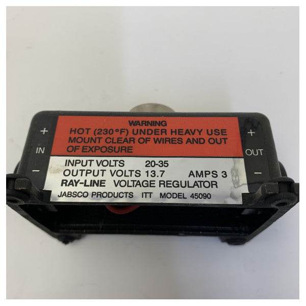Regolatur tal-Vultaġġ Jabsco 45090-0000 - Elettriku Marittimu