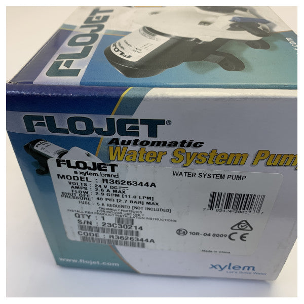 Flojet R3626344A Vattentryckssystem - Marin vattenpump