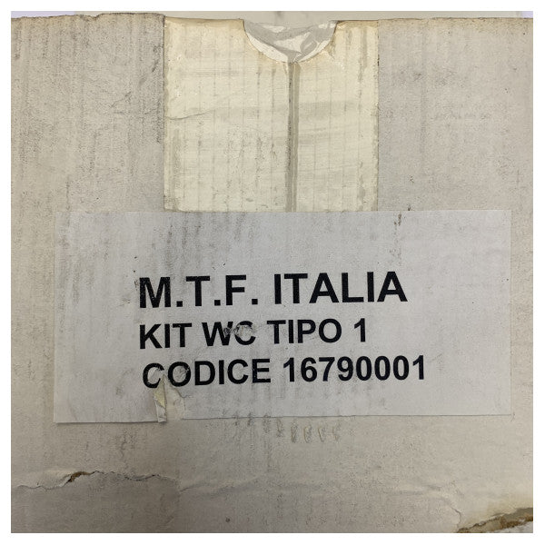 M.T.F. Italia Κιτ εγκατάστασης για χειροκίνητη θαλάσσια τουαλέτα - 16790001