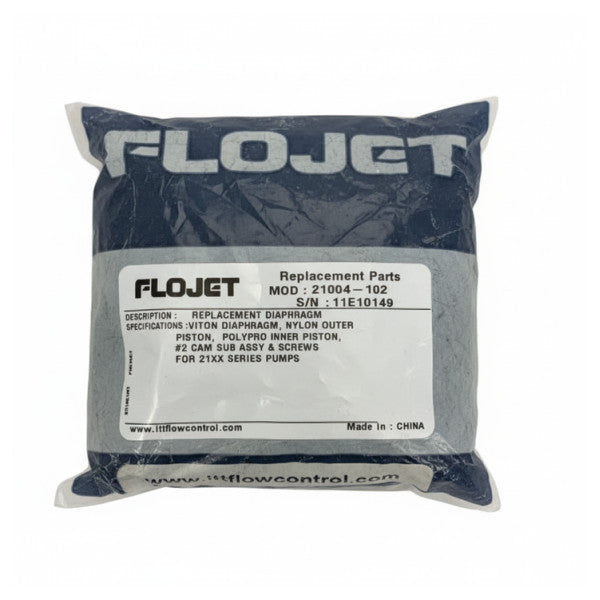 Flojet 21004-102 ダイアフラムキット(Viton/PP) - マリンポンプのスペアパーツ
