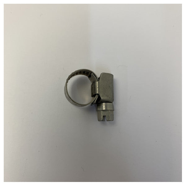 Fascetta stringitubo in acciaio inox W4 8-12 mm - larghezza 9 mm - resistente alla corrosione