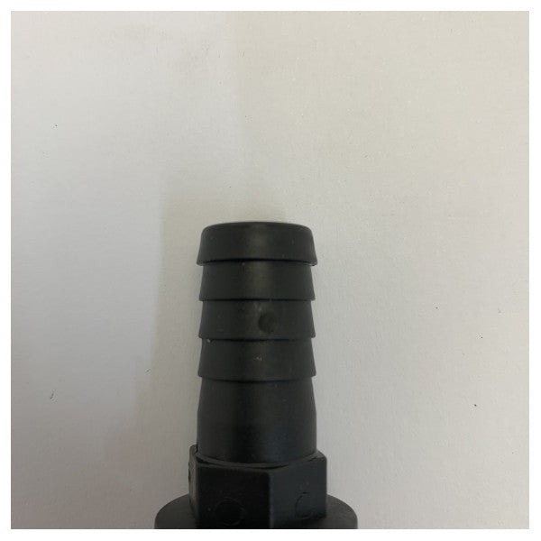 Straight Hose Pillar Coupling 3/8 inch x 5/8 inch - Plastic Marine Fitting