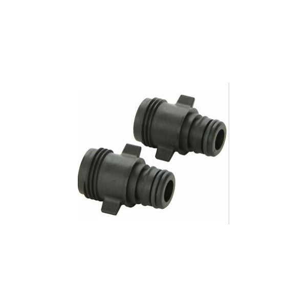Flojet 20381-007 Anschlussset Port-Kit – Steckverbindung und Gartenschlauchanschluss – EPDM (2 Stück)