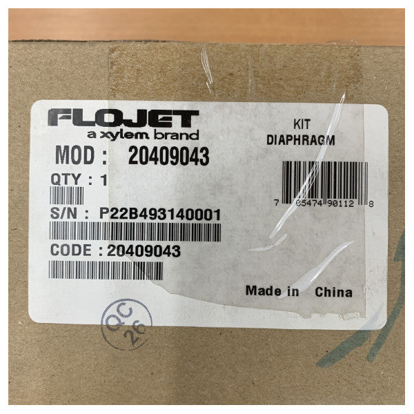 Flojet Marine Pump reparationssats - 20409-043 - Underhållssats