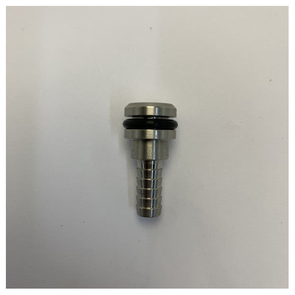 Flojet 20454031EUB G55/G58 Raccordo a T 1/4 in acciaio inox diritto - Yacht Hardware