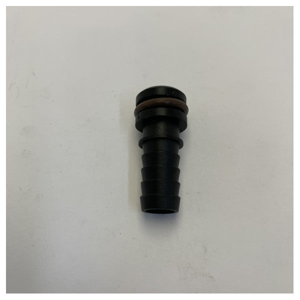 Straight Hose Pillar 3/8 with Viton O-ring - Chemically Resistant Yacht Hardware
