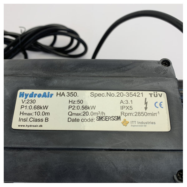 HydroAir Pnömatik Pompa 0.56KW - HA350