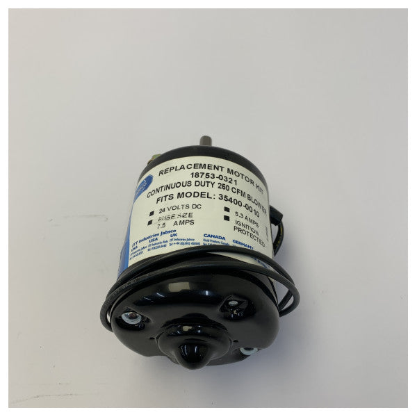 Jabsco 24V Marine-Gebläsemotor 18753-0321