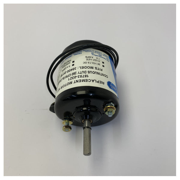 Mutur tal-Blower Marittimu Jabsco 24V 18753-0321