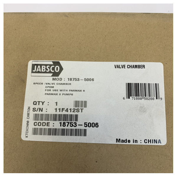 Jabsco 18753-5006 Kit tal-Valv 52700