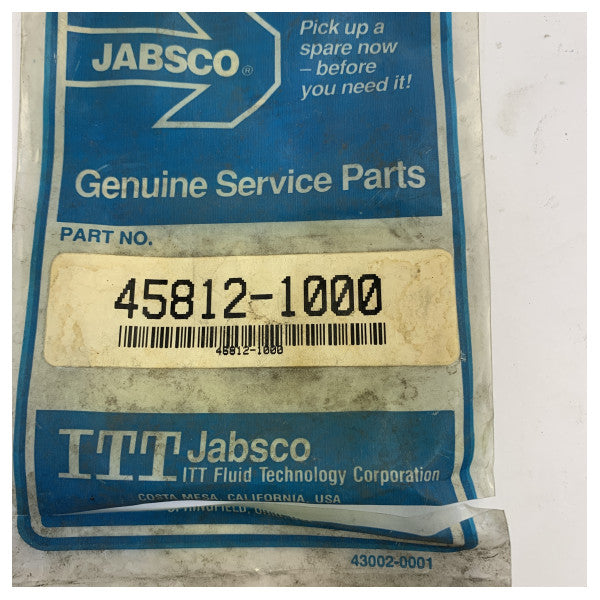 Jabsco 45812-1000 Manuel Pumpe Ventil Pakke - Marine Pumpe Reservedele